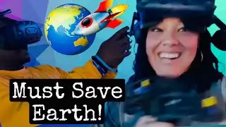 Saving Earth! | Virtual Reality | Key to Amaze