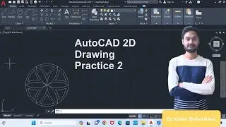 AutoCAD drawing Practice 2 
