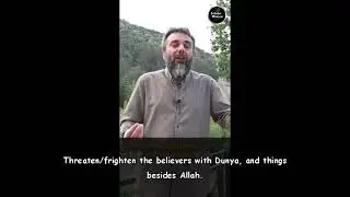 The hypocrites threaten us with... [Sheikh Murat Gezenler]