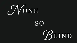 None So Blind Book Chat