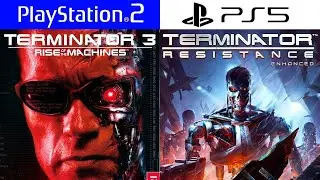 Terminator PlayStation Evolution PS2-PS5