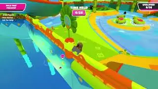 My Friend Got Stuck In a Wall In Fall Guys!