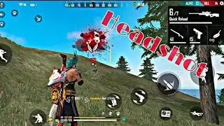 op gameplay - free fire headshot - free fire gameplay video - 1 vs 4 challenge