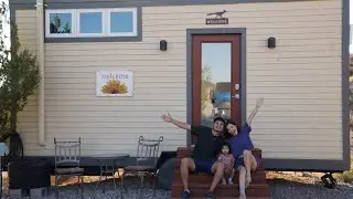 24 hours living in a tiny house