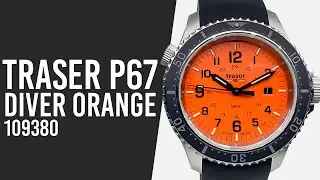 Часы Traser P67 Diver Orange 109380 | Где купить со скидкой?