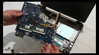 HP 250 G3 Disassembly video 4K, upgrade RAM & SSD