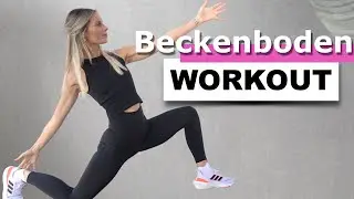 17 MIN Indirektes Beckenbodentraining für Frauen 🙌🏻 ganz automatisch den Beckenboden stärken!