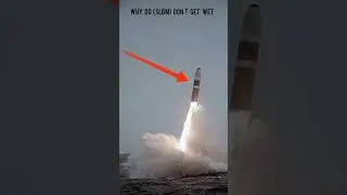 why do submarine launch ballistic missiles dont get watery even when released under water 