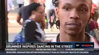 Drumming Through the District