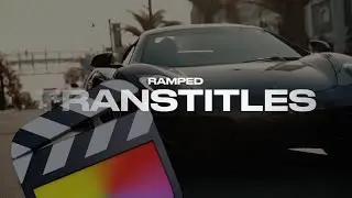 Ramped Transtitles for FCPX - 4K