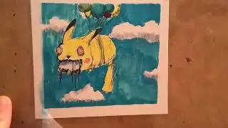 Welcome to The Rabid Pikachus PEEK-A-CHOOS Time-lapse drawing of the first ever Rabid Flying Pikachu
