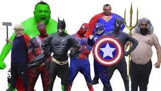 Superheroes Battle Compilation