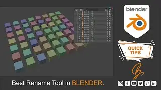 BEST RENAME TOOL IN BLENDER #Shorts