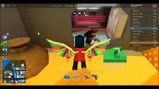 Играю в  ''ROBLOX'' jailbreak с друзьями