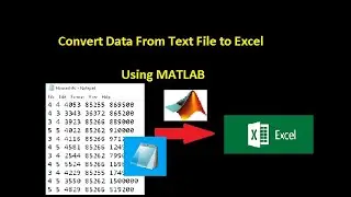 Import Text File Data to MS Excel Using MATLAB