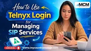 How to Use Telnyx Login for Managing SIP Services? | My Country Mobile