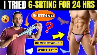 इसने मेरे बाल खराब कर दिये😭Testing Most Weird Men Products😦 G-String, 3D Face Massager, Hair Fiber