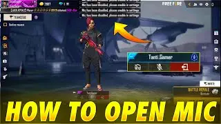 How To Enable Mic In Free Fire || Free Fire Mic Has Been Disabled Please Enable In Setting