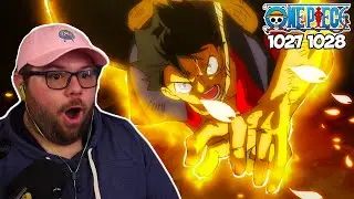 Luffy's Iron Fist Counterattack One Piece Episode 1027 & 1028 Reaction