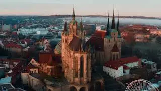 Erfurt von oben - ein Zusammenschnitt