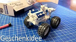Geschenkidee für Kinder: Truck mit Brennstoffzelle fährt ohne Strom KOSMOS Future Cell Truck Bausatz