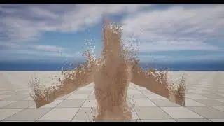 Dissolve Away VFX made with Unreal