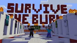 Играю на карте Survive the Burn совместно с Zimont4ik