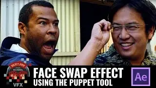 Face Swap Effect: Using the Puppet Tool in AE