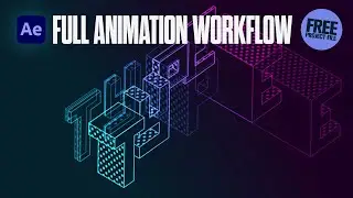Animated Isometric Type | After Effects Animation Workflow