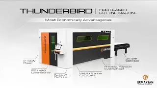 Ermaksan Thunderbird Fiber Laser Cutting Machine