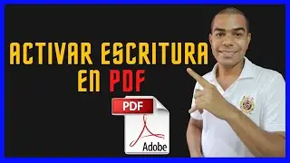 CÓMO ESCRIBIR TEXTO EN CUALQUIER DOCUMENTO PDF SIN NECESIDAD DÉ PROGRAMAS ESPECIALES - ESCRITURA PDF