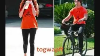 Miley and Justin Share Clothes!