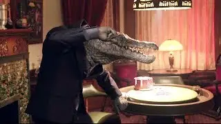 Crocodile Man 'Shazam!' Behind The Scenes