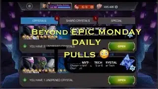 BEYOND EPIC DAILY PULLS(MONDAY) 😵‍💫😉😀#mcoc #marvelcontestofchampions #marvel