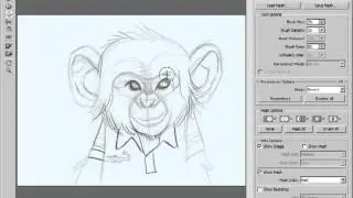 Photoshop Tutorial: 4/9 Mixer Brush - Using Liquify 1