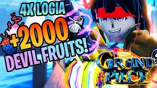 [GPO] FISHING UP OVER 2,000 DEVIL FRUITS IN ONE VIDEO ON 4X LOGIA WEEKEND!