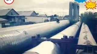 Эпичный паркур мальчика или Спанчбоб приехал.