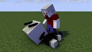 Baby GunMan vs Anomaly 082 - Minecraft Animation