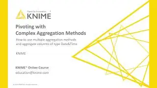 Pivoting with Complex Aggregation Methods