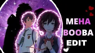 My first anime edit | Your name | Mehabooba | Alight motion