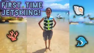 I went jetskiing!🏝️🌊