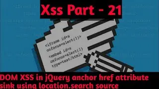 dom xss in jquery anchor href attribute sink using location.search source - dom-based xss