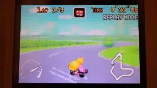 Mario Kart Super Circuit high score - Peach Circuit 0' 52" 96