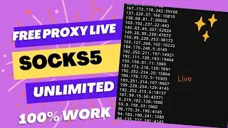 Free Proxy Unlimited Trick 100% Live