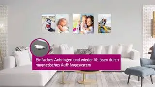 allcopSTORE Fotowand: Foto-Collagen in edelster Form