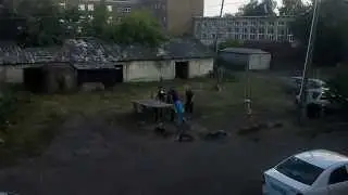 Драка пьяных на день ВДВ.