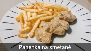 Panenka na smetaně - recept