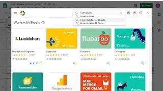 Demo of Google Spreadsheet to Google Form