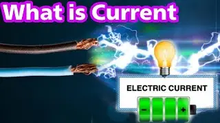 What is electric current|Electricity basics|Current vs Voltage | What's The Difference?