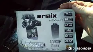 Замена аккумулятора в видеорегистраторе методом тыка. Armix DVR Cam-500.